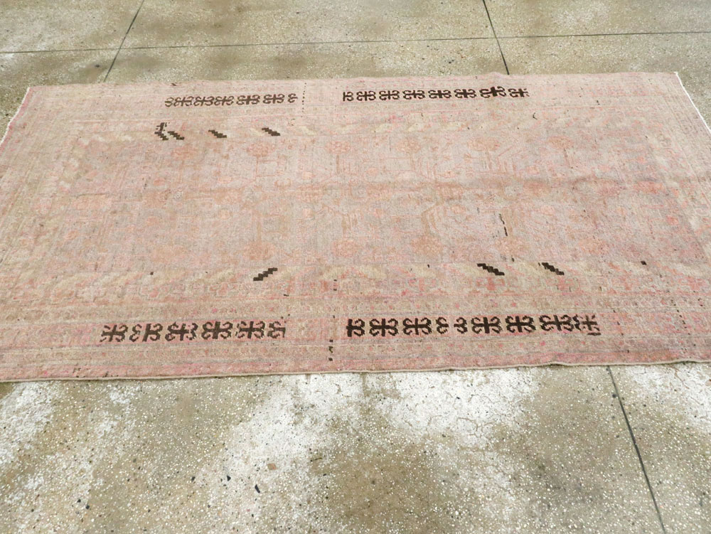 Vintage East Turkestan Khotan Rug, No.18718 - Gsblank