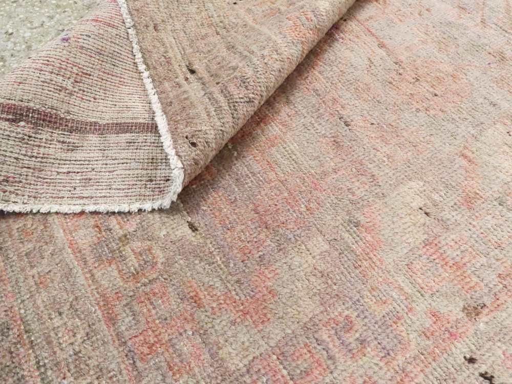 Vintage East Turkestan Khotan Rug, No.18718 - Gsblank