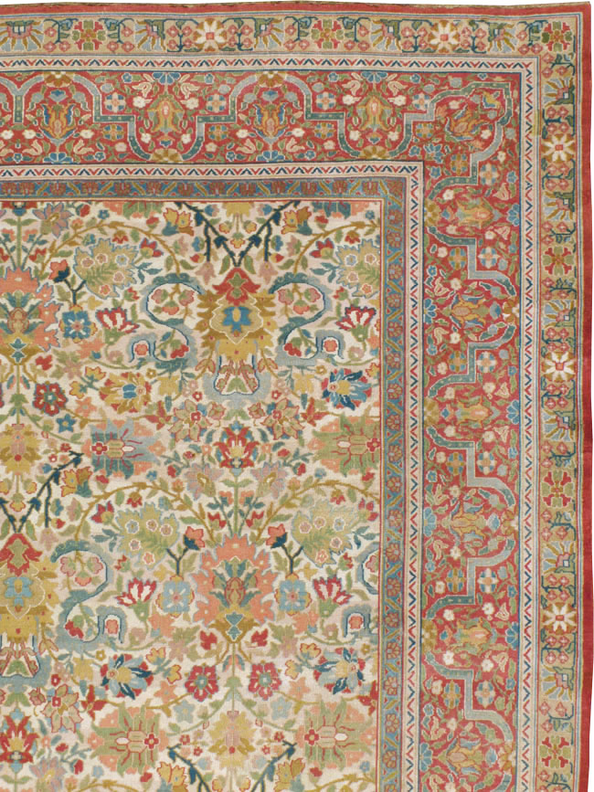 Antique Indian Lahore Carpet, No.18725 - Gsblank