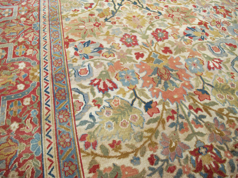 Antique Indian Lahore Carpet, No.18725 - Gsblank
