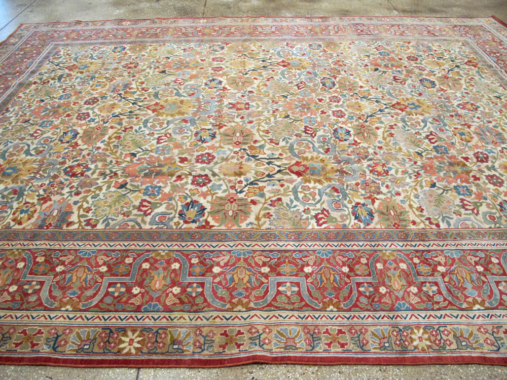 Antique Indian Lahore Carpet, No.18725 - Gsblank