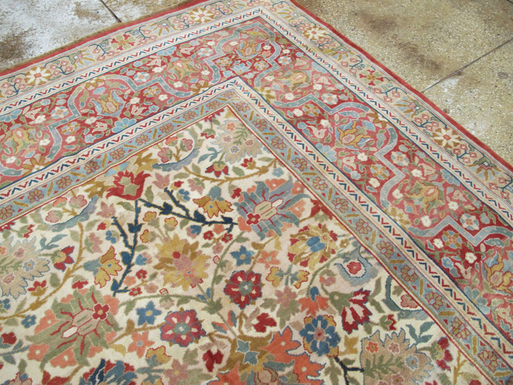 Antique Indian Lahore Carpet, No.18725 - Gsblank