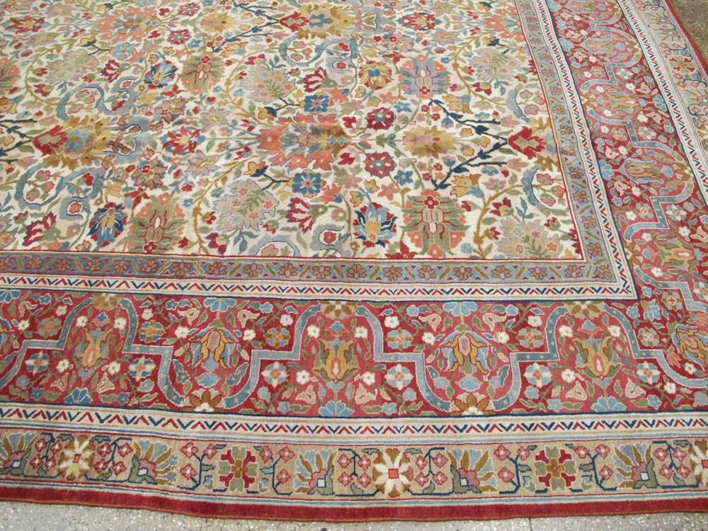 Antique Indian Lahore Carpet, No.18725 - Gsblank