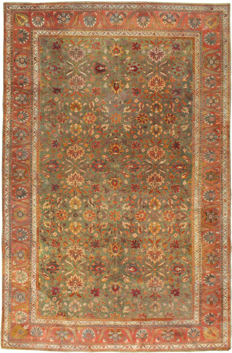 Antique Indian Amritsar Carpet, No.18732 - Gsblank