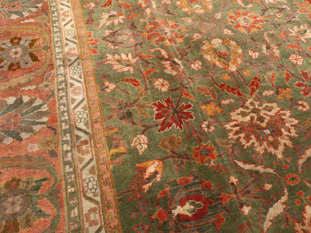 Antique Indian Amritsar Carpet, No.18732 - Gsblank