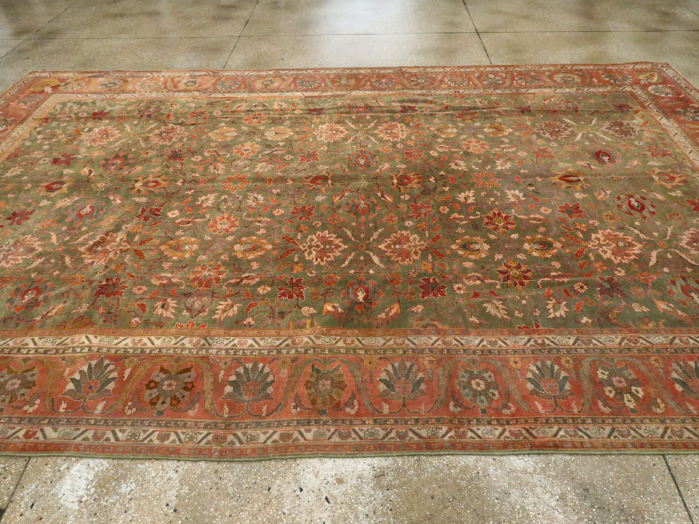 Antique Indian Amritsar Carpet, No.18732 - Gsblank
