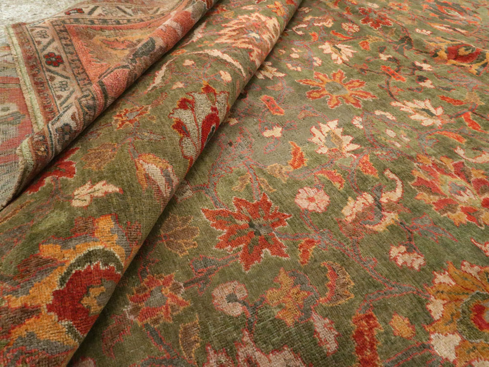 Antique Indian Amritsar Carpet, No.18732 - Gsblank