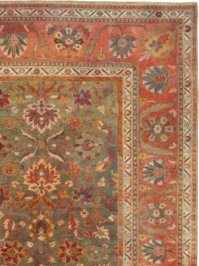 Antique Indian Amritsar Carpet, No.18732 - Gsblank