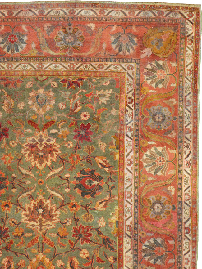 Antique Indian Amritsar Carpet, No.18732 - Gsblank