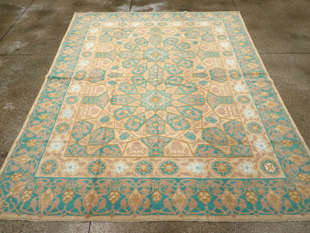 Antique Indian Cotton Agra Carpet, No.18741 - Gsblank