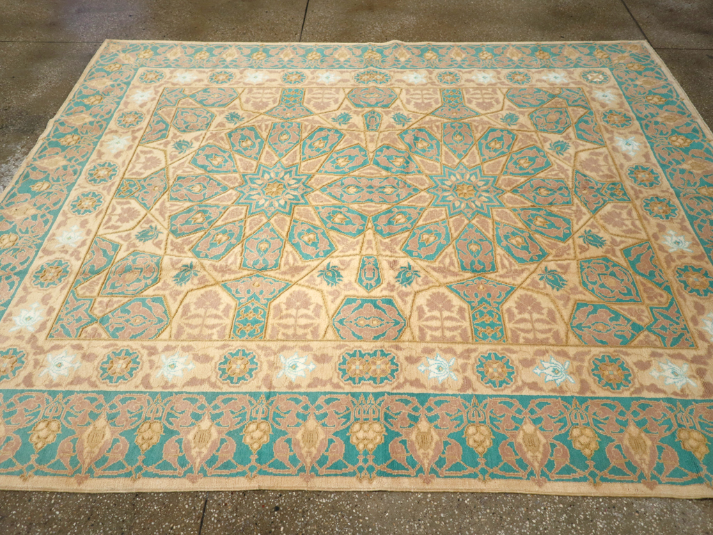 Antique Indian Cotton Agra Carpet, No.18741 - Gsblank