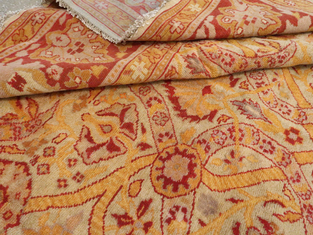 Vintage Indian Amritsar Carpet, No.18743 - Gsblank