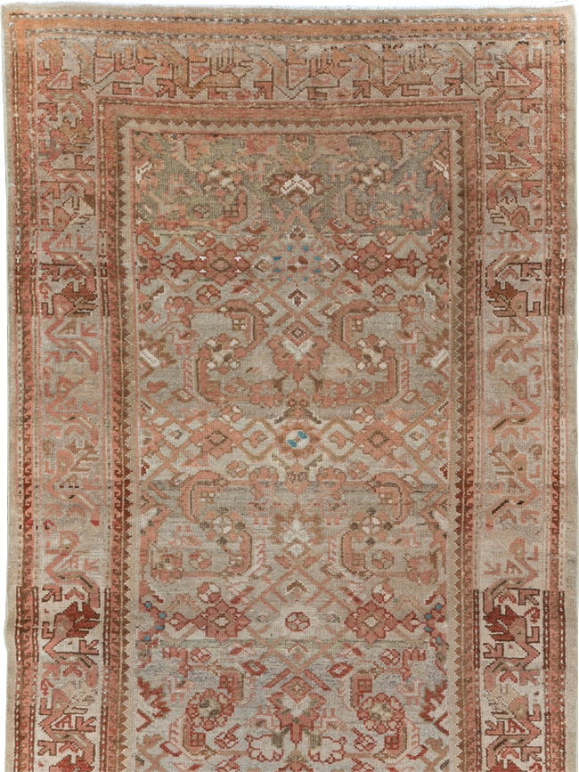 Vintage Persian Malayer Runner, No.18761 - Gsblank