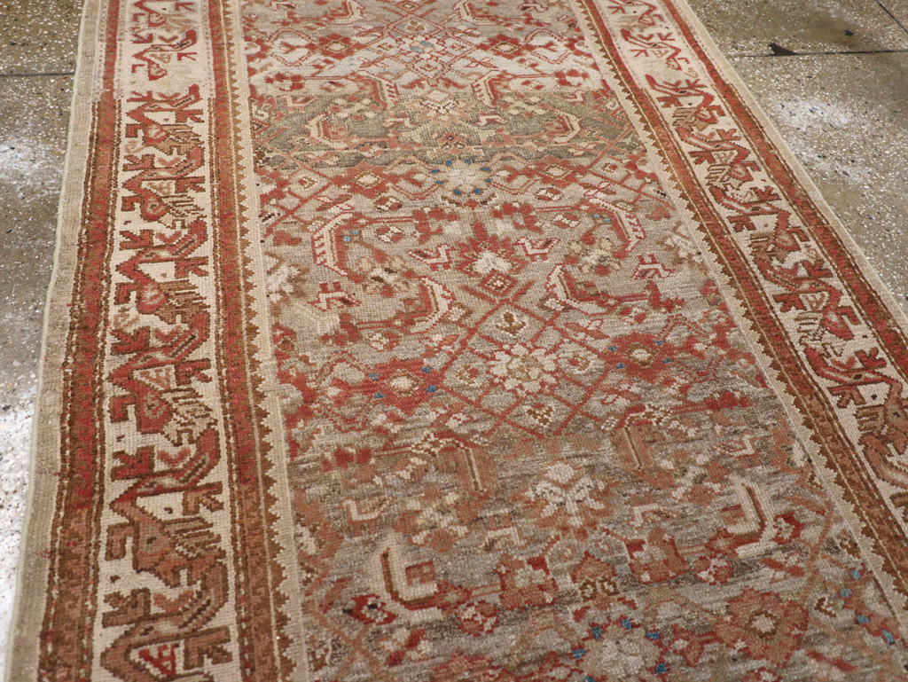 Vintage Persian Malayer Runner, No.18761 - Gsblank