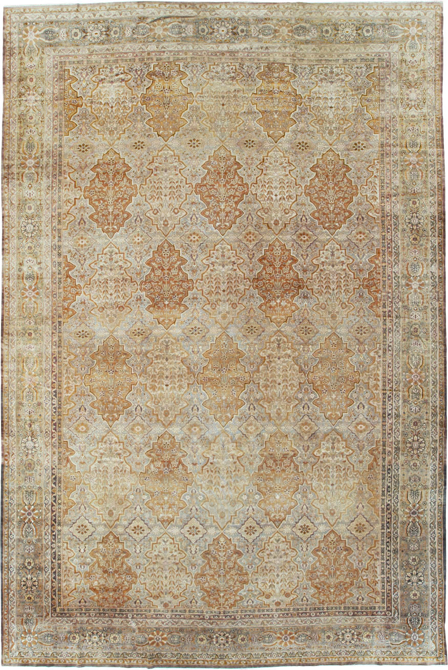 Antique Indian Lahore Carpet, No.18775 - Gsblank