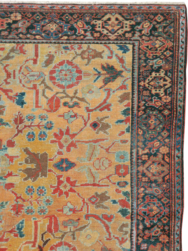 Antique Persian Sultanabad Carpet, No.18776 - Gsblank