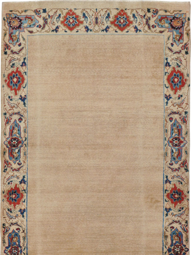 Vintage Persian Mashad Long Runner, No.18780 - Gsblank