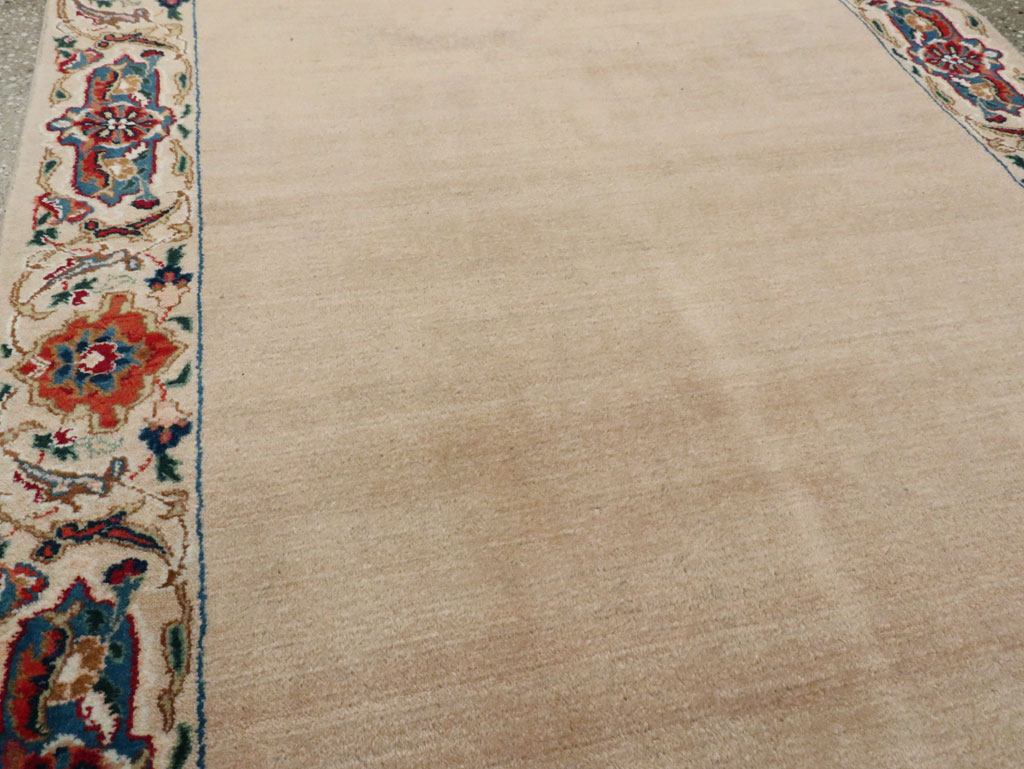 Vintage Persian Mashad Long Runner, No.18780 - Gsblank