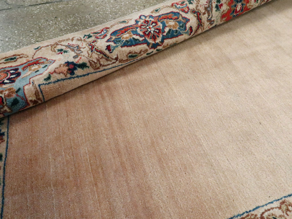 Vintage Persian Mashad Long Runner, No.18780 - Gsblank