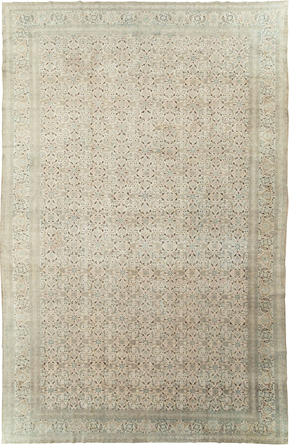 Antique Persian Tabriz Oversize Carpet, No.18782 - Gsblank