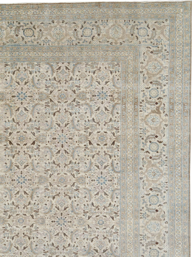 Antique Persian Tabriz Oversize Carpet, No.18782 - Gsblank