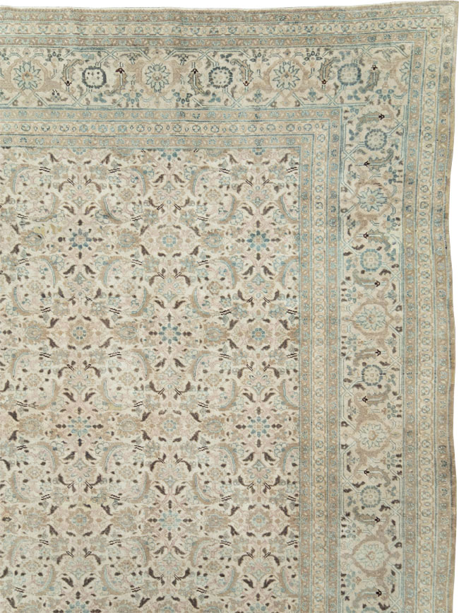 Antique Persian Tabriz Oversize Carpet, No.18782 - Gsblank