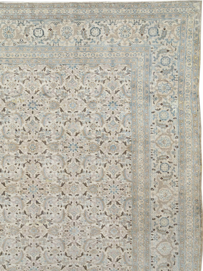 Antique Persian Tabriz Oversize Carpet, No.18782 - Gsblank