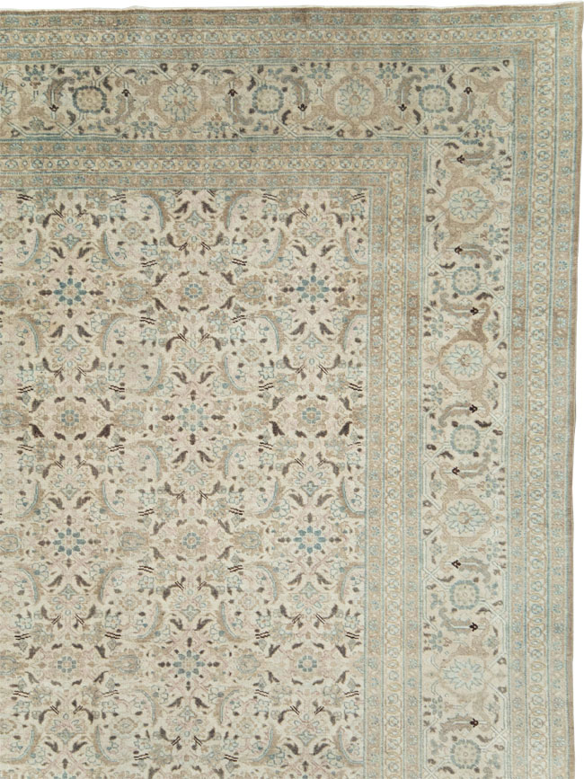 Antique Persian Tabriz Oversize Carpet, No.18782 - Gsblank