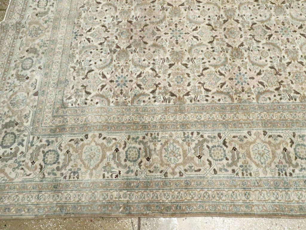 Antique Persian Tabriz Oversize Carpet, No.18782 - Gsblank