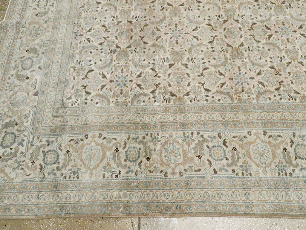 Antique Persian Tabriz Oversize Carpet, No.18782 - Gsblank