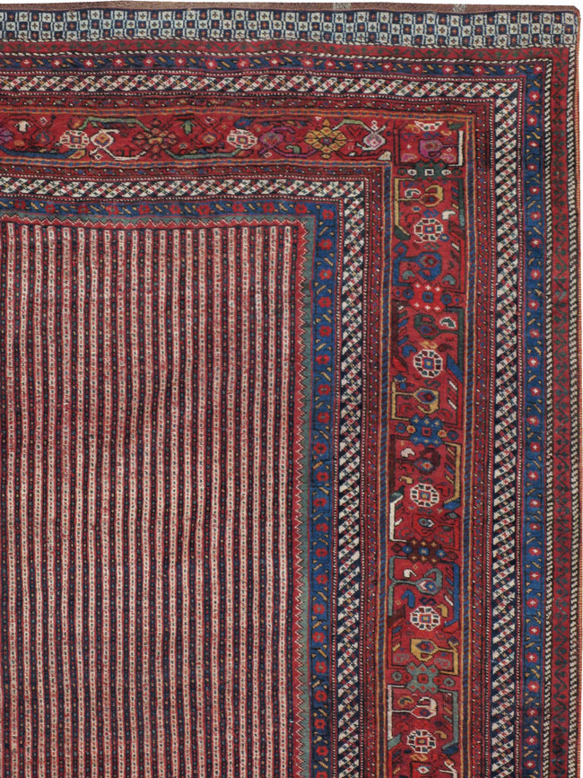 Antique Persian Qashqai Carpet, No.18791 - Gsblank