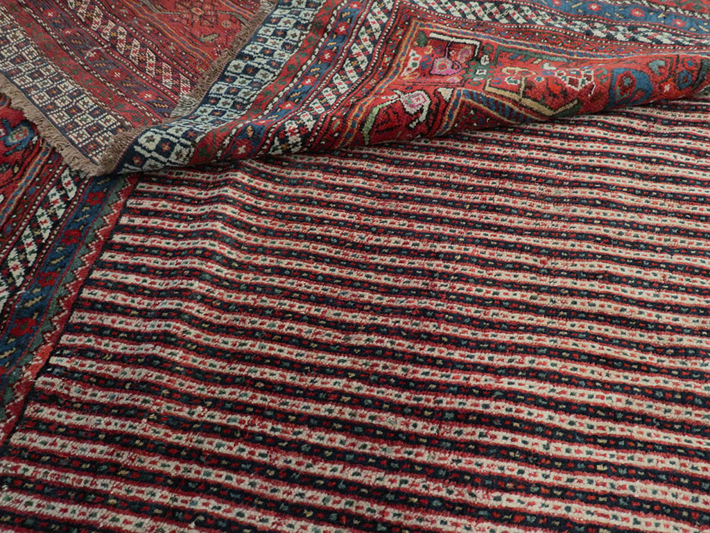 Antique Persian Qashqai Carpet, No.18791 - Gsblank