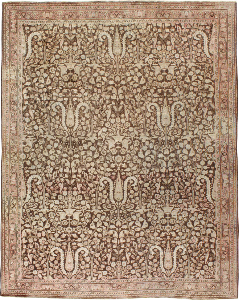 Antique Persian Mashad Carpet, No.18798 - Gsblank