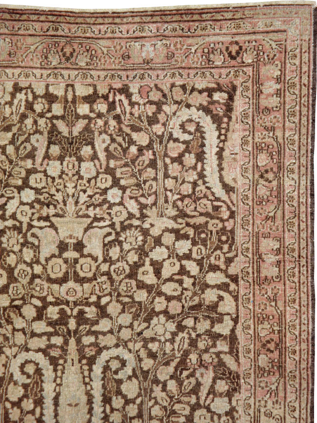 Antique Persian Mashad Carpet, No.18798 - Gsblank
