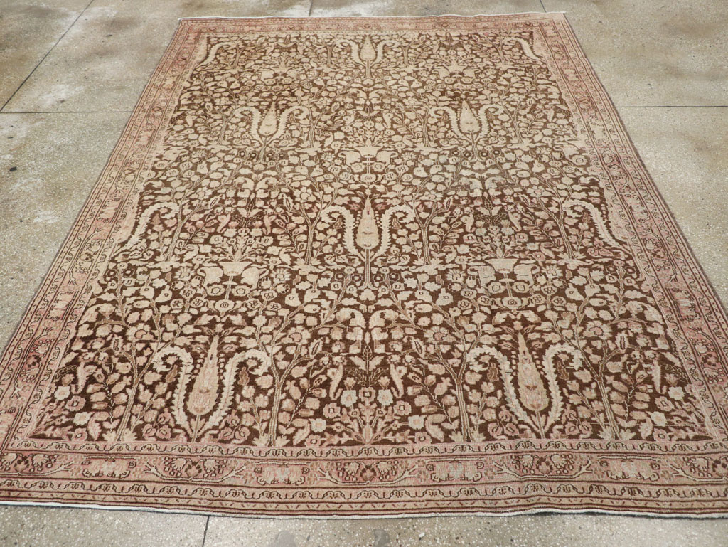 Antique Persian Mashad Carpet, No.18798 - Gsblank
