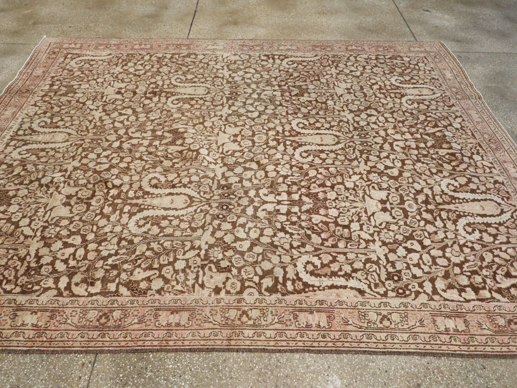 Antique Persian Mashad Carpet, No.18798 - Gsblank