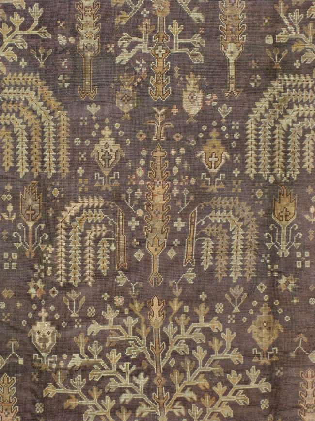 Antique Turkish Oushak Carpet, No.18799 - Gsblank