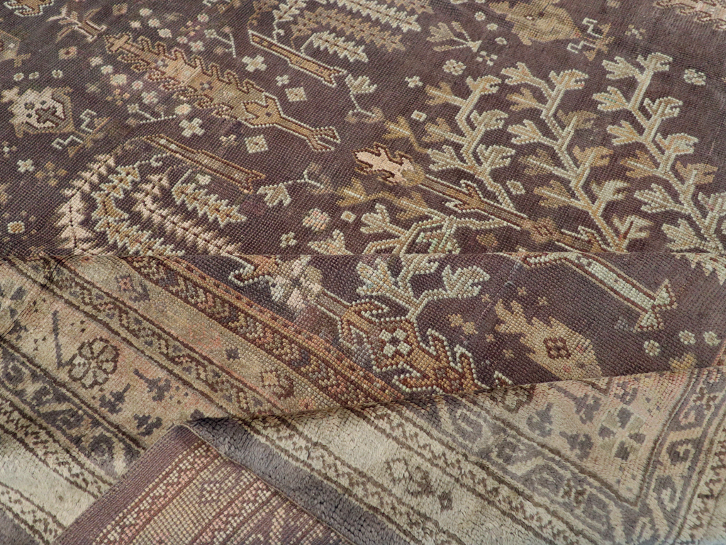 Antique Turkish Oushak Carpet, No.18799 - Gsblank