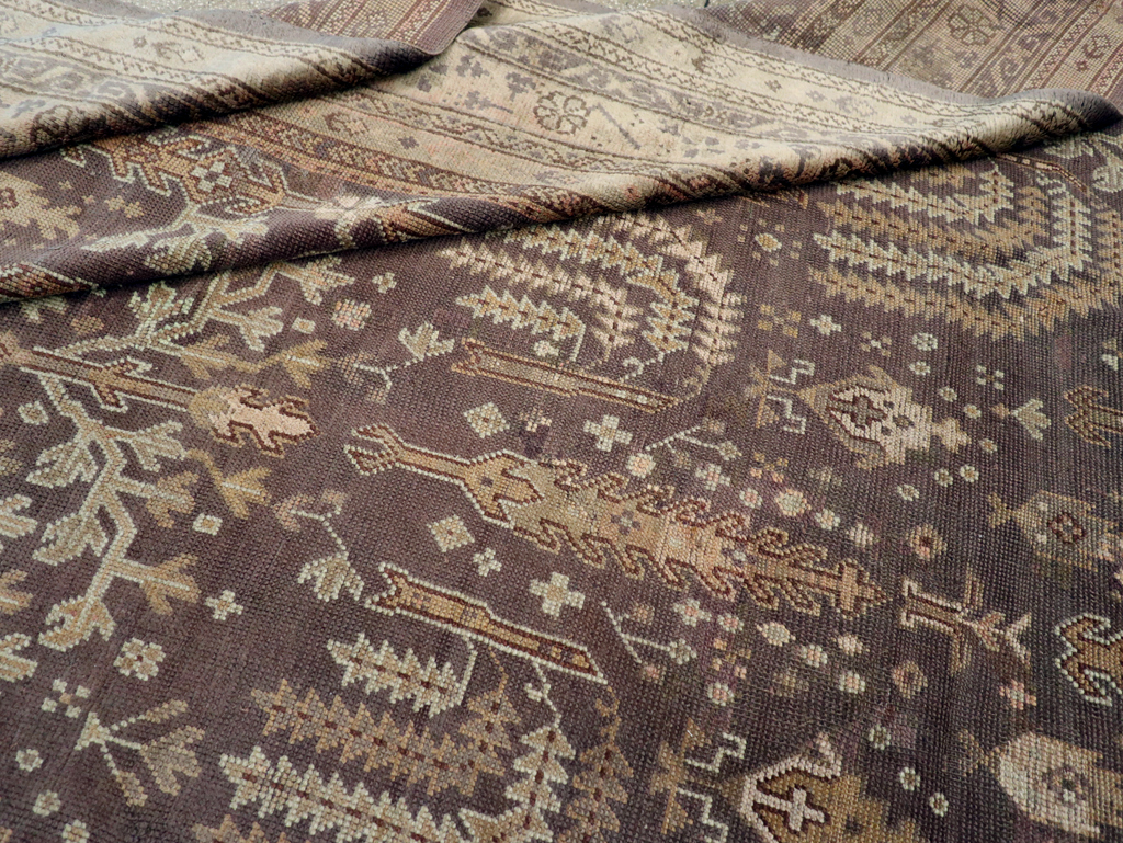 Antique Turkish Oushak Carpet, No.18799 - Gsblank