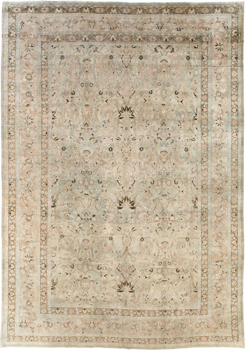 Antique Persian Mashad Carpet, No.18802 - Gsblank