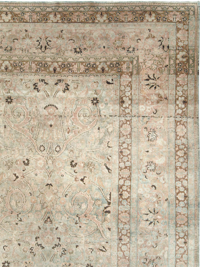 Antique Persian Mashad Carpet, No.18802 - Gsblank