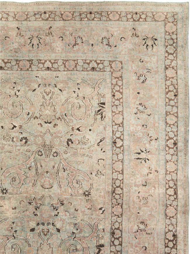 Antique Persian Mashad Carpet, No.18802 - Gsblank