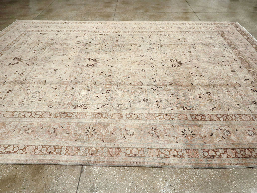 Antique Persian Mashad Carpet, No.18802 - Gsblank