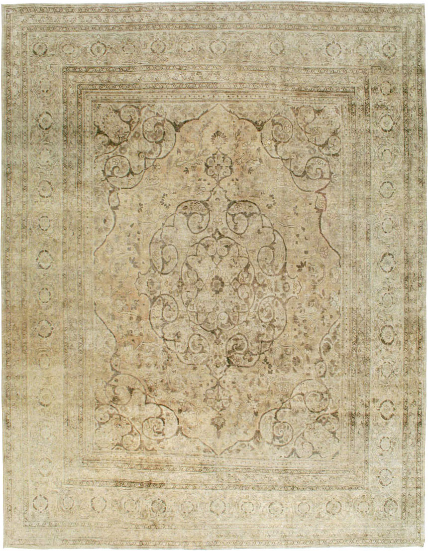 Antique Persian Tabriz Carpet, No.18812 - Gsblank