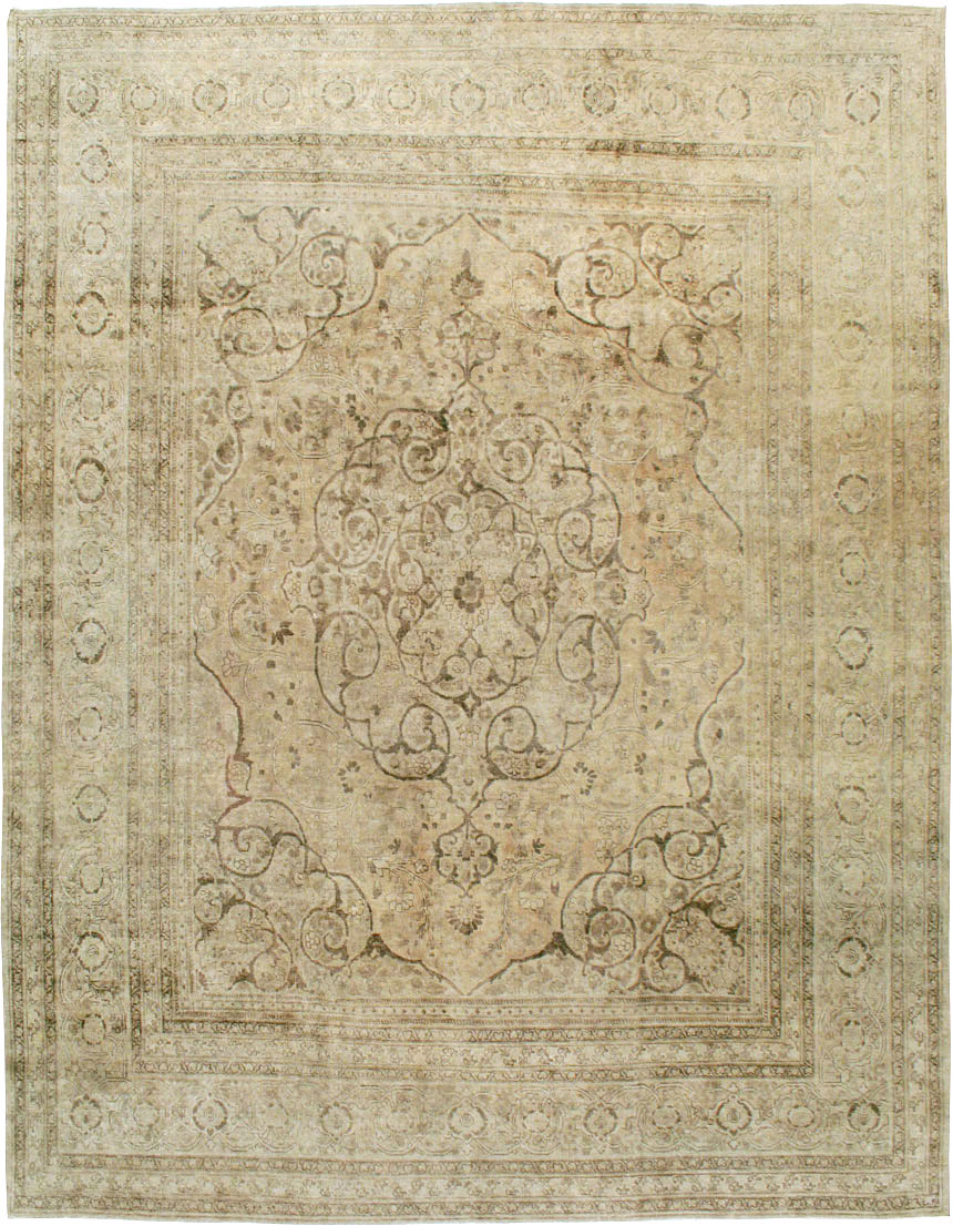 Antique Persian Tabriz Carpet, No.18812 - Gsblank