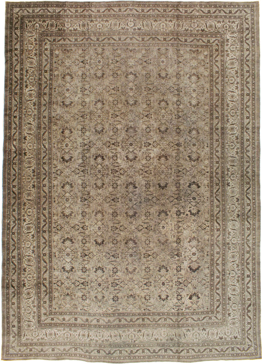 Antique Persian Tabriz Carpet, No.18815 - Gsblank