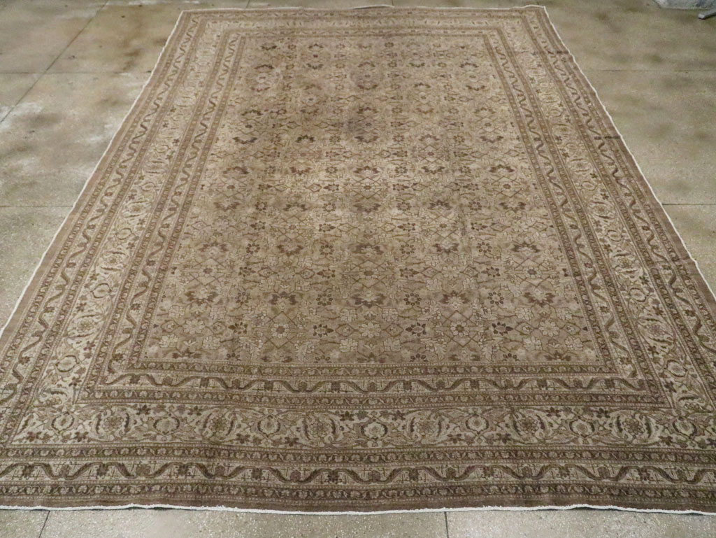 Antique Persian Tabriz Carpet, No.18815 - Gsblank