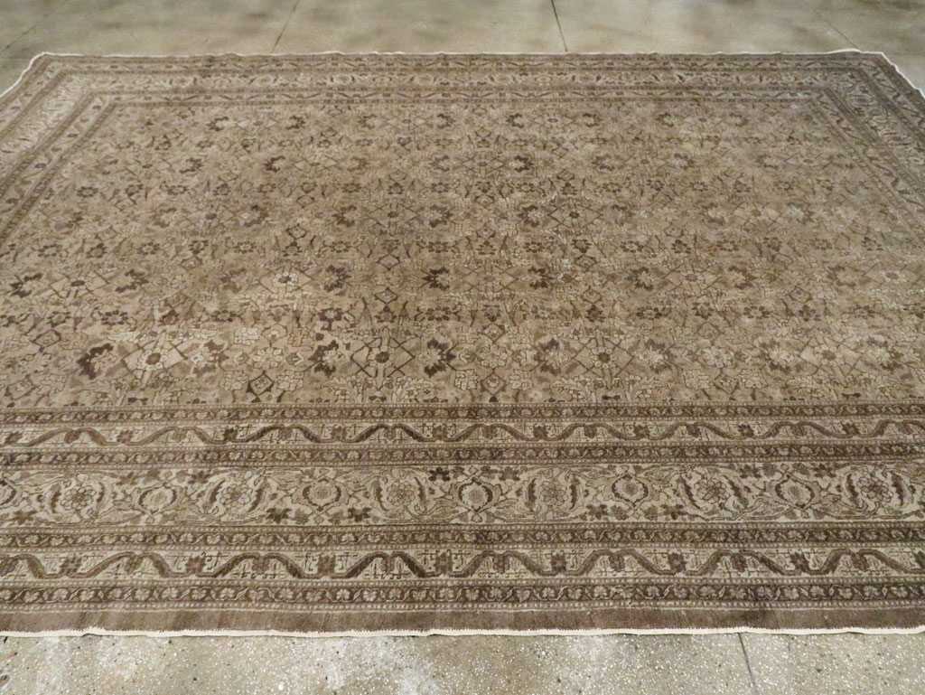 Antique Persian Tabriz Carpet, No.18815 - Gsblank