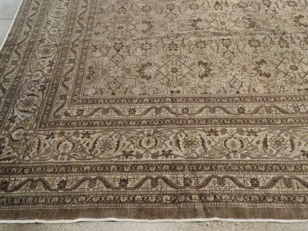 Antique Persian Tabriz Carpet, No.18815 - Gsblank