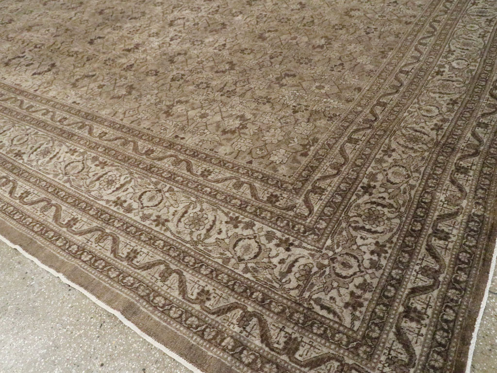 Antique Persian Tabriz Carpet, No.18815 - Gsblank